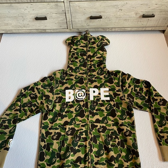 Bape x Bearbrick ABC Camo Hoodie - Picture 2 of 9